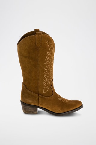 Botas de nobuk - Marrón