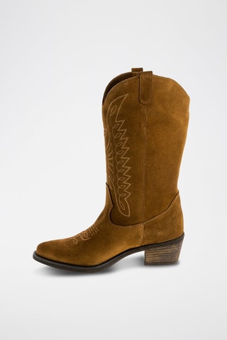 Botas de nobuk - Marrón