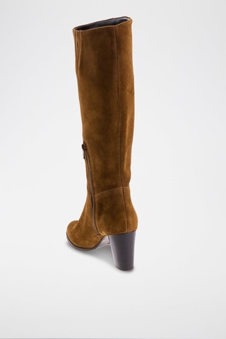 Botas de serraje - Camel