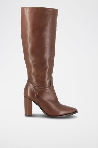 Botas de piel Guimbarde - Marrón oscuro
