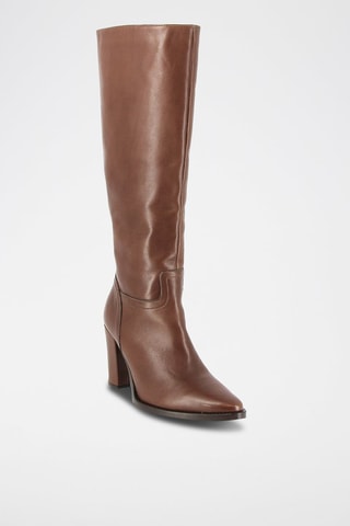 Botas de piel Guimbarde - Marrón oscuro