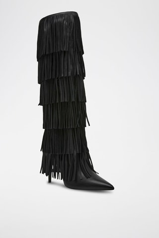Botas de piel Wanderlust - Negro