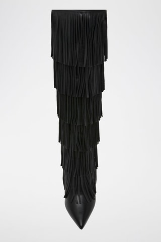 Botas de piel Wanderlust - Negro