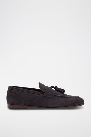 Mocasines de piel Markus - Antracita