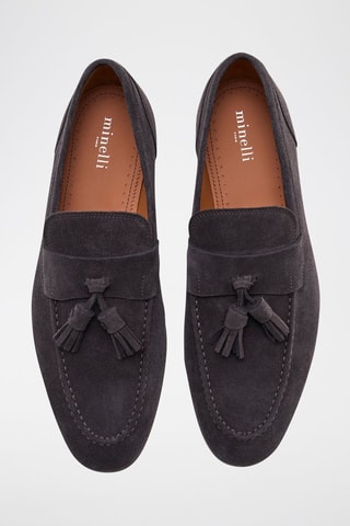 Mocasines de piel Markus - Antracita