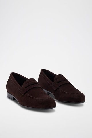 Mocasines de piel Gustavo - Marrón