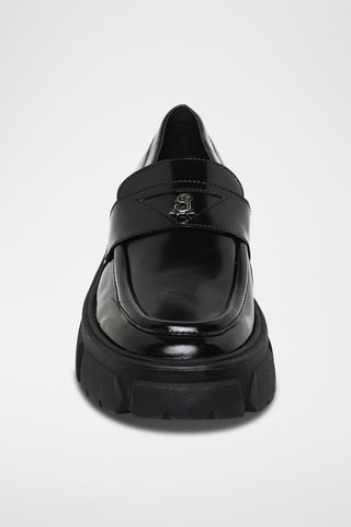 Mocasines con brillo Talsy-M - Negro