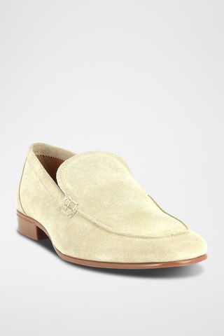 Mocasines de nobuk Neilton - Beige
