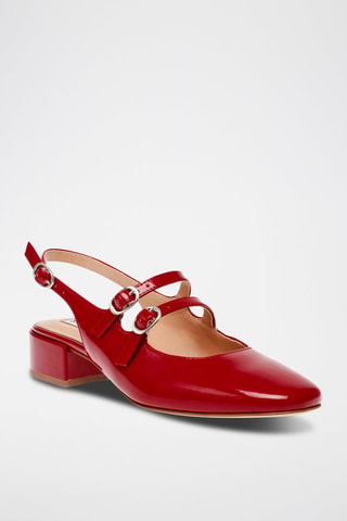 Zapatos de tacón - Rojo