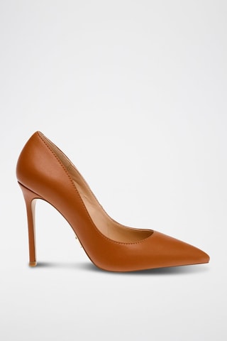 Leren Pumps - Bruin