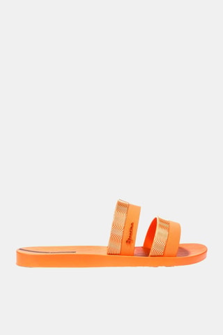 Sandalias Ipanema Mesh Slide -  Naranja y marrón