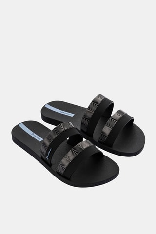 Sandalias Ipanema Mesh Slide -  Negro