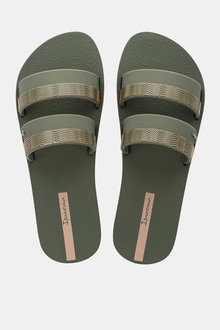 Sandalias Ipanema Mesh Slide -  Verde