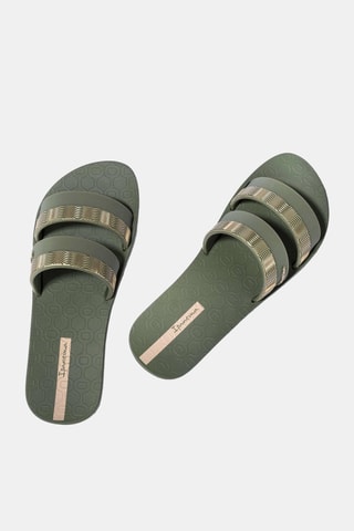 Sandalias Ipanema Mesh Slide -  Verde