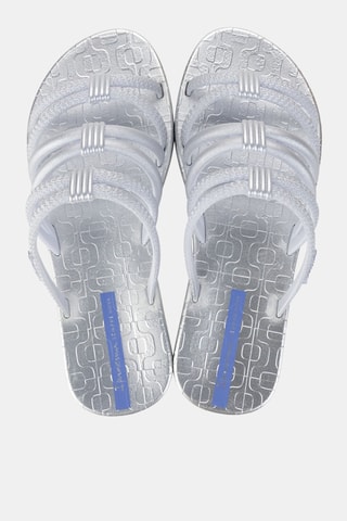 Sandalias Ipanema Diversa Mais Slide -  Plateado