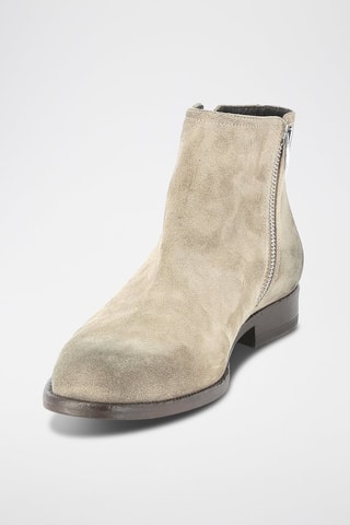 Botas de nobuk Prelion - Gris claro