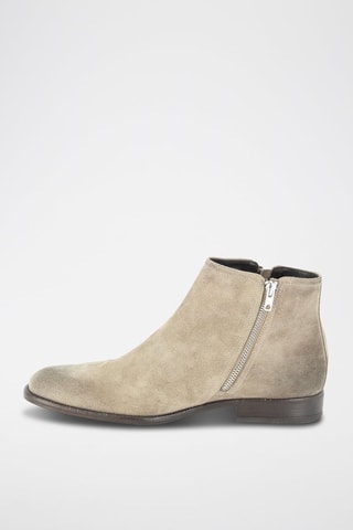 Botas de nobuk Prelion - Gris claro