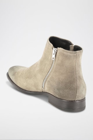 Botas de nobuk Prelion - Gris claro