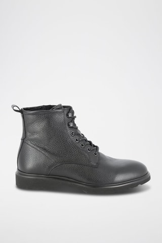 Botas de piel Porter - Negro