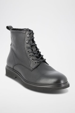 Botas de piel Porter - Negro