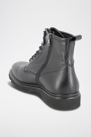 Botas de piel Porter - Negro