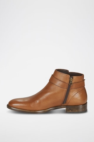 Botas de piel Nordy - Camel