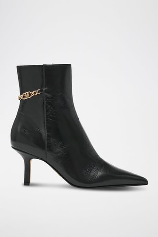 Botines de piel Auora - Negro