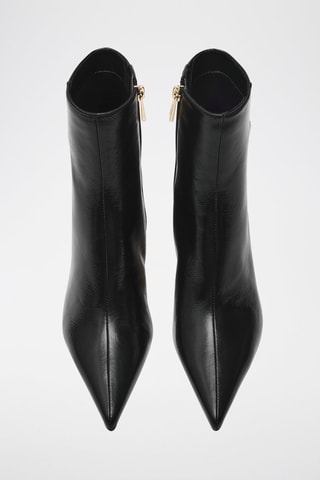 Botines de piel Auora - Negro