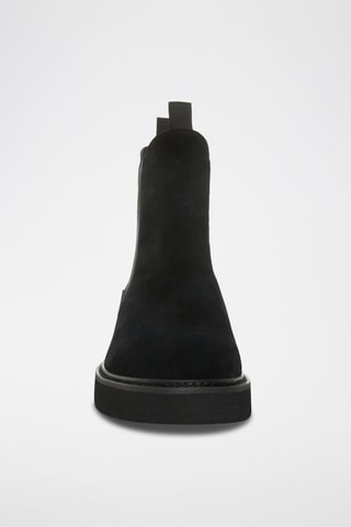 Botines Chelsea de nobuk Brantley - Negro