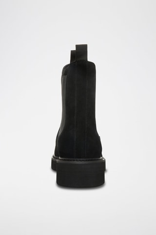 Botines Chelsea de nobuk Brantley - Negro