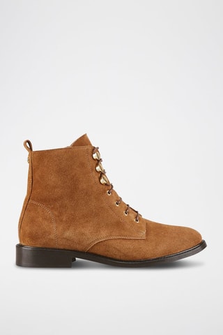 Botines de piel Vascar - Marrón