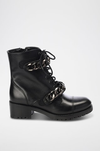 Bottines en cuir Kori - Noir