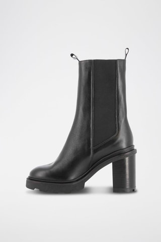 Botines Chelsea de piel Garance - Negro