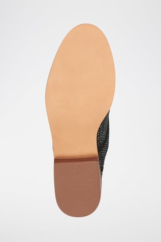 Botines - Negro y plateado