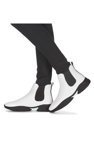 Botines Chelsea Billie - Blanco
