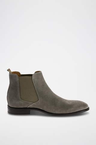 Botines Chelsea de nobuk Volcanic - Gris oscuro