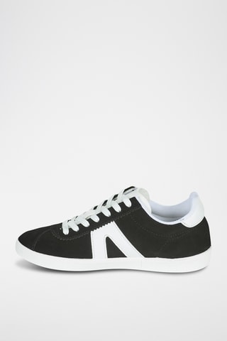 Zapatillas de piel André - Negro
