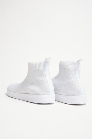 Zapatillas estilo calcetín Veron - Blanco