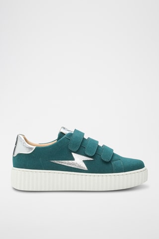 Zapatillas con plataforma Alison - Verde