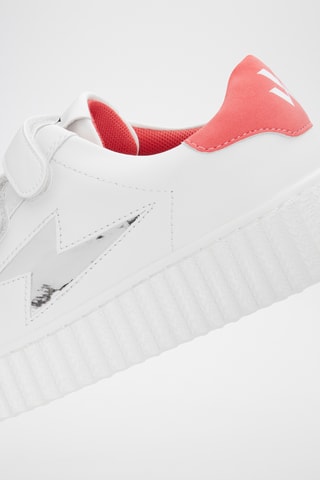 Zapatillas con plataforma Sansa - Blanco