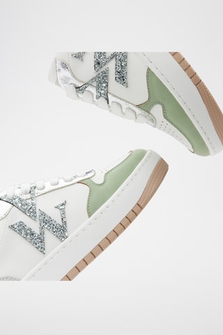 Zapatillas con plataforma Calie - Blanco