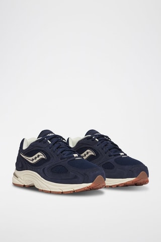 Zapatillas de piel Grid Jazz 9 - Azul marino