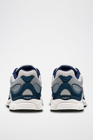 Zapatillas de piel Progrid Omni 9 - Azul petróleo y gris