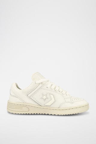 Sneakers de piel Weapon Mono - Blanco