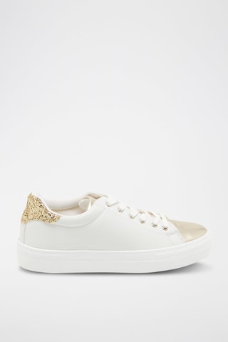Zapatillas - Dorado y blanco 