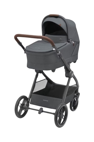 Poussette duo Oxford + Twillic - De la naissance à 4 ans - Jusqu'à 22 kg - Gris