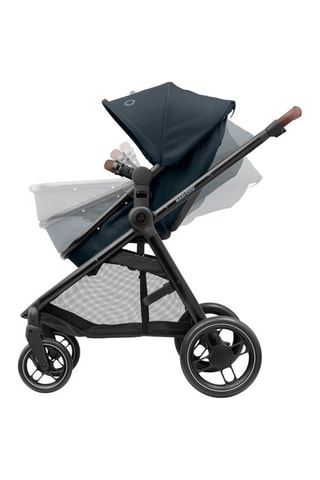 Poussette Zelia 3 - Dès la naissance - Jusqu'à 22 kg - Gris et marron