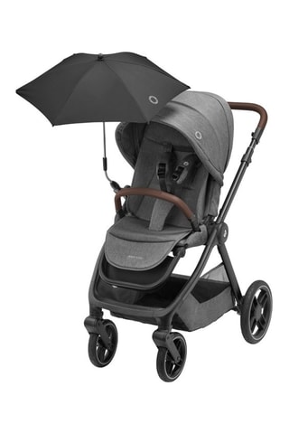 Poussette pliable Oxford Essential - De la naissance à 4 ans - Jusqu'à 22 kg - Gris et noir