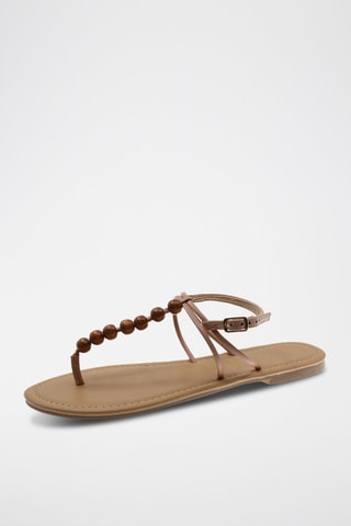 Sandalias - Beige
