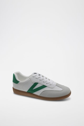 Zapatillas - Blanco y verde